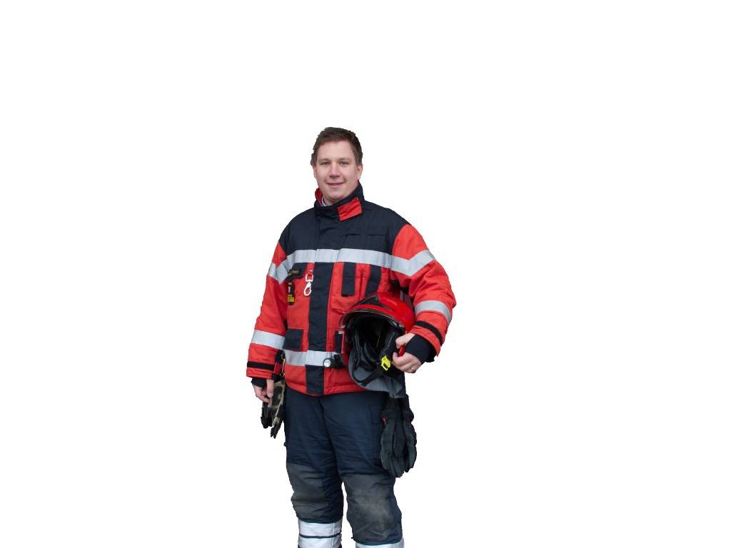 Brandschutzausrüstung Offizier