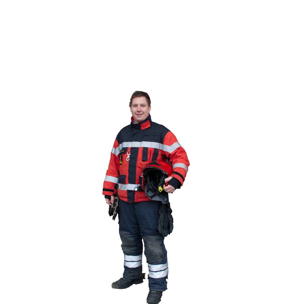 Brandschutzausrüstung Offizier