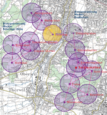 Karte Kreuzacker/Fuchshag