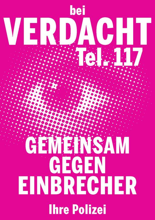 Für Sicherheit sorgen, nicht wegschauen: Verdacht – Ruf an!