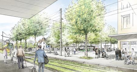 ÖV-Drehscheibe Bottmingen: Mitwirkung bis am 21. Juli 2024