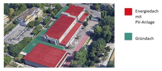 Dachsanierung Burggartenschulhaus