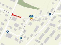 Strassenbau Stallenstrasse: Sperrung der Durchfahrt Meisenstrasse