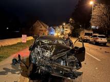 Verkehrsunfall 28.03.2023 - Therwilerstrasse