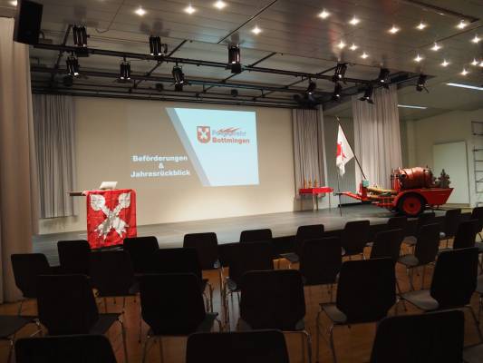 Hauptübung 2022 - Beförderungsfeier