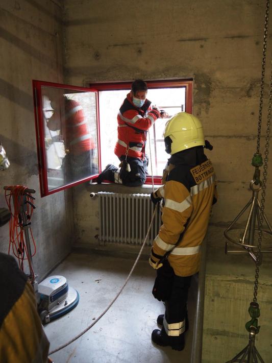 Rekrutenübung Samstag 30. Januar 2021 - Leiterdienst