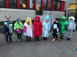 Fasnachts-Umzug der Kindergartenkinder