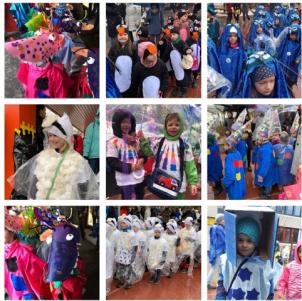 Fasnachts-Umzug der Kindergartenkinder