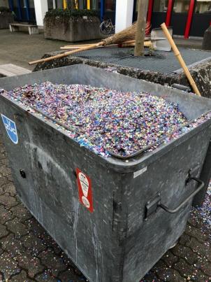 Container mit Räpplis