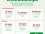Informationsveranstaltungen Baselbieter Energiepaket