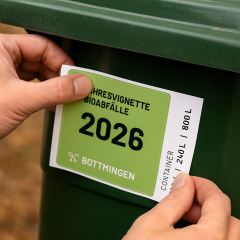 Verkaufsstart der Bioabfall-Jahresvignetten 2026