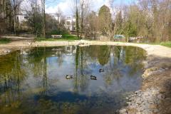 Sanierung des Weihers Fuchshag erfolgreich abgeschlossen