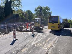 Talholzstrasse: Bauarbeiten kommen gut voran