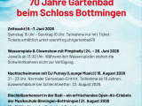 70 Jahre Gartenbad beim Schloss Bottmingen - Jubiläumsprogramm