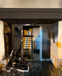 Oberwil: Brandausbrüche in zwei Mehrfamilienhäusern 