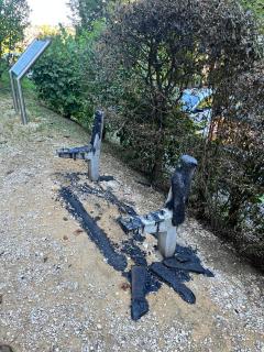 Vandalismus beim Bewegungspark
