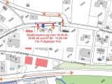 Strassensperrung Weichselmattstrasse