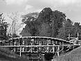 Lehrgerüst der Birsigbrücke